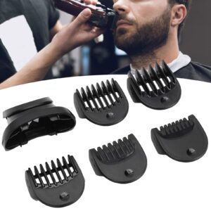 Shaver Trimmer Head for Men, Shaver Attachment Replacement Part Styler Replacement Trimmer Head with 5 Comb Shaving Heads Replacement Razor Blades