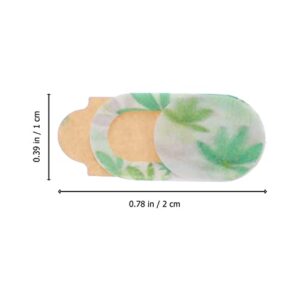 SOLUSTRE Laptops 18pcs Laptop Flower Printed Phone Camera Blocker Covers Tablet Slide Cover Web Webcam Computer Camera Slides