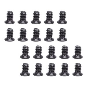 Mobestech Hard Drive Screws Screws 300pcs Flat. Chassis Case Screw Hot Hard Drive HDD Replacement Computer for Metal Disk Swap Accessory Inch 3.5 Inch Screw Pc Pc Pc Pc Screws