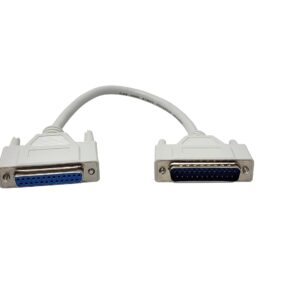 Your Cable Store 1 Foot DB25 25 Pin Serial Port Cable Male/Female RS232