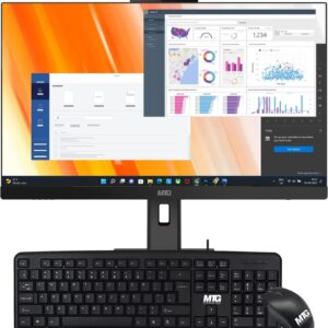 MTG Yama 24 inch, FHD Touchscreen (1920 x 1080) All in one PC, Intel Core i5 10th Gen 16GB RAM DDR4, 1TB NVME, Webcam, DVD RW, Wi-Fi – Bluetooth, Windows 11 Home