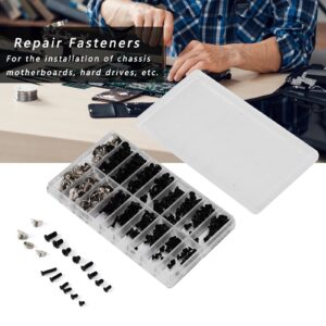 Computer Screws Kit, 360Pcs Computer Screws Kit Alloy Steel Micro Cross Screw Assortment Set M2 M2.5 M3 Fasteners