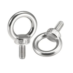 ciciTree 10Pcs M5*11mm Thread Lifting Eye Ring Bolt Screw ID13mm OD23mm