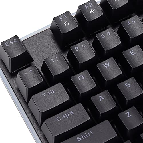 Gaming Keyboard, USB 104 Keys RGB Backlight Effects Led Keyboard Mechanical, Ergonomic Keycap Design, Computer Accessories, for Win 2000/XP/7/8/10.