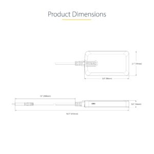 StarTech.com 4-Port USB-C Hub - 5Gbps - Bus Powered - USB C to 4x USB-A Hub w/ Optional Auxiliary Power Input - Portable Desktop/Laptop USB Hub - 1ft (30cm) Cable - USB Expansion Hub (5G4AB-USB-C-HUB)