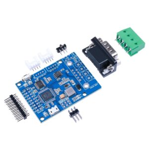 Seeed Studio CANBed - Arduino CAN-Bus Development Kit, ATmega32U4 with Arduino Leonardo Bootloader, MCP2515 and MCP2551 CAN-Bus Controller and Transceiver.