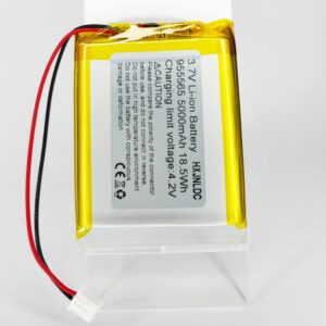 HXJNLDC DC 3.7V 5000mAh 955565 li-ion Lithium Ion Polymer Battery Replacement for DIY 3.7-5V Electronic Product, Mobile Energy Storage Power Supply