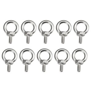 cicitree 10pcs m5*11mm thread lifting eye ring bolt screw id13mm od23mm