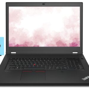 Lenovo ThinkPad P17 Gen 2 Workstation Laptop (Intel i9-11950H vPro 8-Core, 16GB RAM, 1TB PCIe SSD, RTX A2000, 17.3" 60Hz Full HD (1920x1080), Fingerprint, WiFi, Win 11 Pro) with Dockztorm Hub