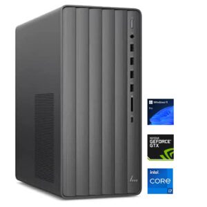 HP Envy Business Desktop, 11th Gen Intel Core i7-11700F, Windows 11 Pro, 2TB SSD+1TB HDD, 64GB RAM, RJ-45, HDMI, Wi-Fi 6, Bluetooth, GeForce GTX 1660 Super, PCS