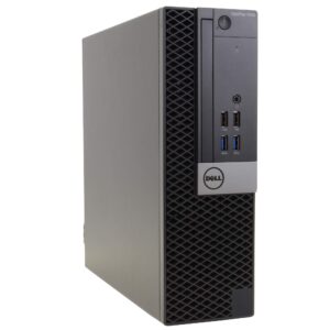 Dell Optiplex 5040 Small Desktop Computer (SFF) | Quad Core Intel i5 (3.20GHz) | 8GB DDR3 RAM | 240GB SSD Solid State | Windows 10 Pro | 24in Monitor | RGB Mouse + Keyboard (Renewed)