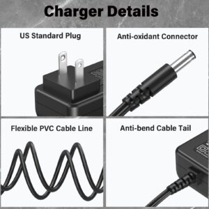 Fit for Hypervolt Massage Gun 53000-001-00 HPI5300000100#53000 001-00 Charger Power Cord with UL Fit for Hyperice 4200003800 SK03T12600100W2 Ac Dc Adapter Replacement