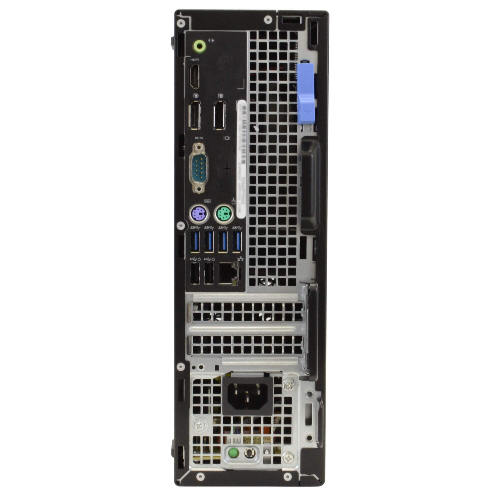 Dell Optiplex 5040 Small Desktop Computer (SFF) | Quad Core Intel i5 (3.20GHz) | 8GB DDR3 RAM | 240GB SSD Solid State | Windows 10 Pro | 24in Monitor | RGB Mouse + Keyboard (Renewed)