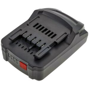 JHENG 18V Compatible with Battery for Metabo 6.25499.00, 6.25527, 625341000, 625342000 SSD 18 LTX, SSD 18 LTX 200 BL, SSD18 LT, SSD18 LTX, SSE 18 LTX Compact, SSW 18, SSW 18 LT