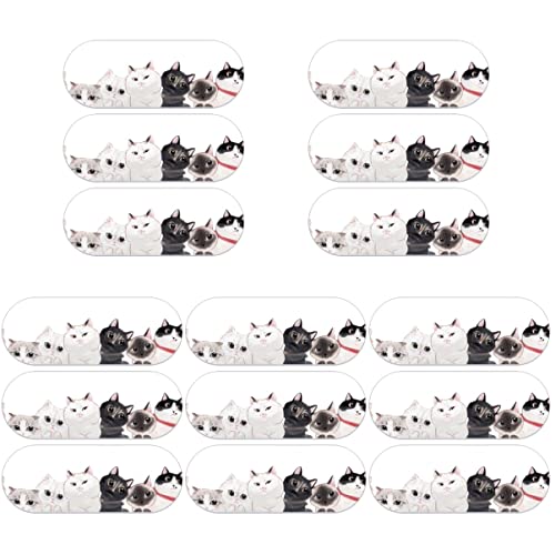 SOLUSTRE Web Cam Web Cam 15pcs Slide Laptop Cat Blocker Pattern Cartoon for Cover Camera Phone Webcam Computer Camera Computer Camera