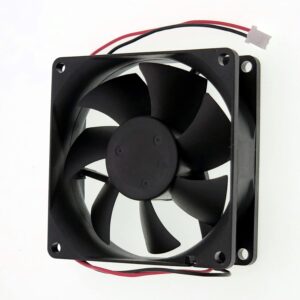 LEYEYDOJX New Power Supply Chassis Cooling Fan for YaLnFAN D80SH-12 8025 Size:80 * 80 * 25mm DC12V 0.18A 2-Wire 2-Pin