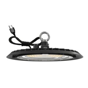 sunco ufo led high bay light, plug & play lighting for warehouse, 5000k daylight, 150w, power cord included, 19500 lm, 120vac, ip65 waterproof shatterproof fixture - ul listed