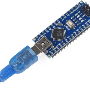 Mini Nano V3.0 ATmega328P 5V 16M Microcontroller Board w/USB Cable for Ar duino IDE