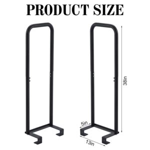 Dolly Converter Arms Converts Your 4 Wheel Dollies into a Panel Cart,250 lbs Capacity, 12" Width x 38" Height