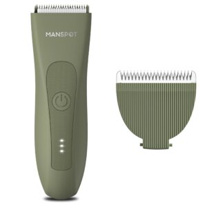 manspot the men's grooming kit contains: the electric groin hair trimmer and ceramic blade for replacement head