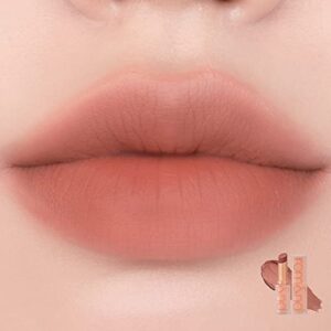 rom&nd ZERO MATTE LIPSTICK 21 SMOKED BEIGE/Soft & Blurry, Creamy Texture, Trendy lips, K-Beauty, Nudy Lips, No wrinkly lips