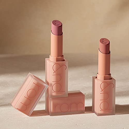 rom&nd ZERO MATTE LIPSTICK 21 SMOKED BEIGE/Soft & Blurry, Creamy Texture, Trendy lips, K-Beauty, Nudy Lips, No wrinkly lips