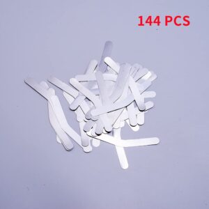 144pcs dental tofflemire stainless steel matrix bands thickness .0015" 0.04 universal #1-4 (#1)