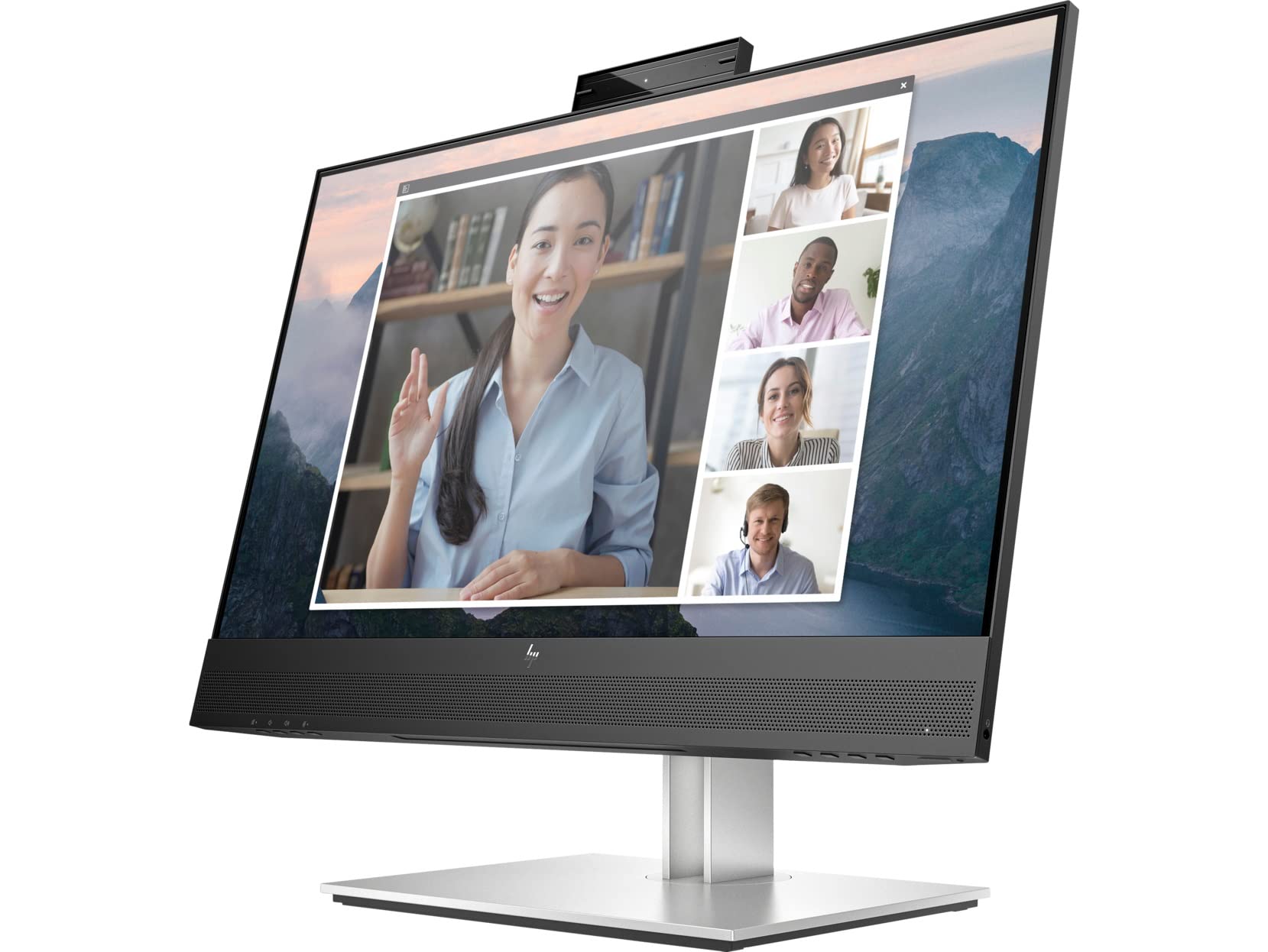 HP E24mv G4 FHD (1920 x 1080) Monitor, Display and HDMI USB-A 3.1 Gen 1 Ports, Anti-Glare, Up to 16.7 Million Colors, Horizontal Viewing Angle 178° (Renewed)