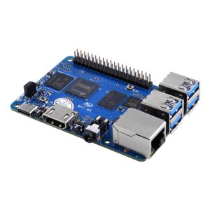 GeeekPi Banana Pi BPI-M5 Amlogic S905X3 Single Board Computer with Banana Pi m5 Case,Power Supply,Cooling Fan and Heatsinks for AIOT Support Android Debian Raspbian Armbian