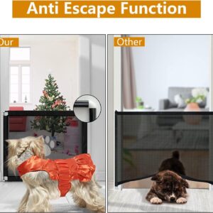 Dog gate,Stair gate,Isolation gate,pet gate Dog Fence Portable Puppy Isolation net Isolation gate,Multipurpose Stairs,Kitchen,edroom(31.5 * 39.4in)