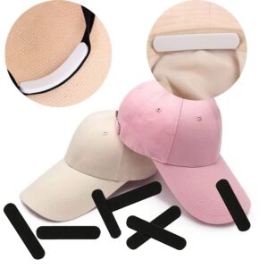 20 Pcs Hat Size Reducer,Soft Latex Hat Sizing Tape, cap headband insert, Hat Tape Size Reducer, hat inserts to make fit smaller,hat filler inserts Hat Inserts to Make Fit Smaller bump cap insert…