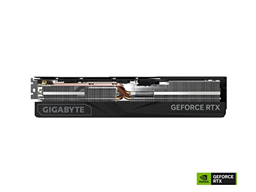 Gigabyte GeForce RTX 4090 WINDFORCE 24G Graphics Card, 3X WINDFORCE Fans, 24GB 384-bit GDDR6X, GV-N4090WF3-24GD Video Card