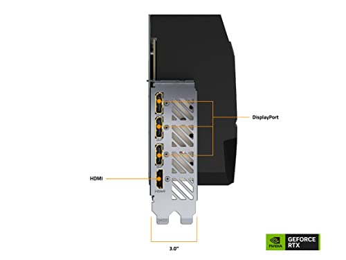 GIGABYTE GV-N4090AORUS M-24GD AORUS GeForce RTX 4090 Master 24G Graphics Card, 3X WINDFORCE Fans, 24GB 384-bit GDDR6X, Video Card