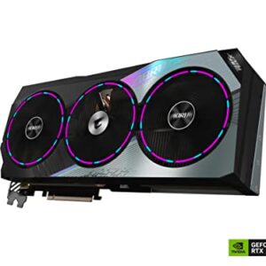 GIGABYTE GV-N4090AORUS M-24GD AORUS GeForce RTX 4090 Master 24G Graphics Card, 3X WINDFORCE Fans, 24GB 384-bit GDDR6X, Video Card