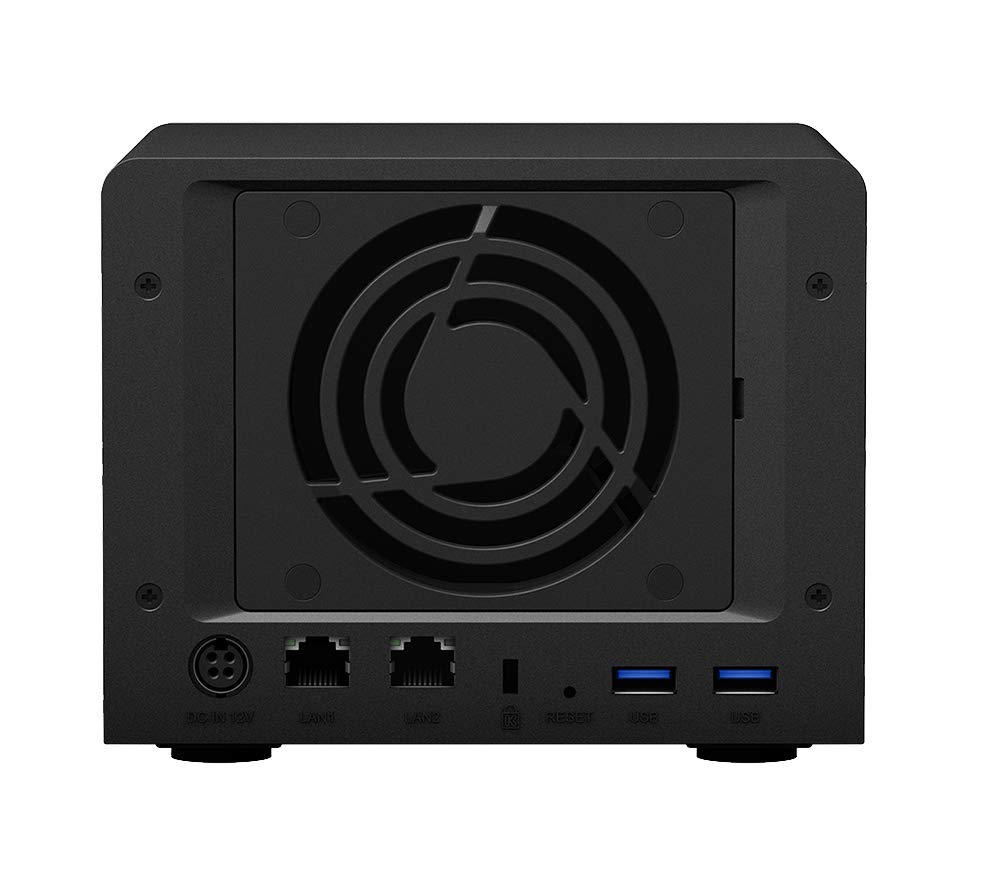 Synology DiskStation DS620slim NAS Server with Celeron 2.0GHz CPU, 6GB Memory, 24TB SSD Storage, 2 x 1GbE LAN Ports, DSM Operating System