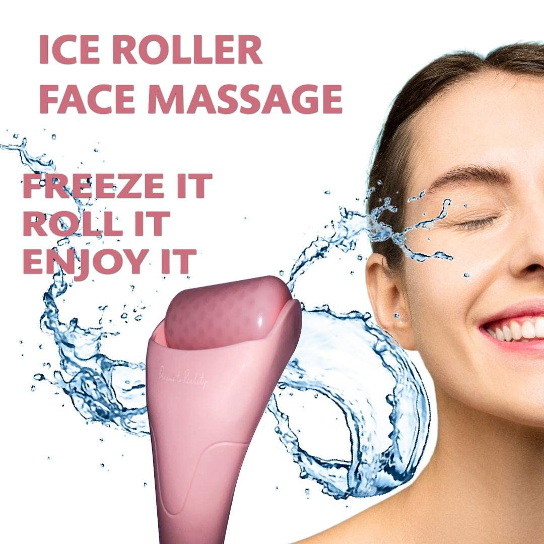 Ice Roller For Face, Ice Roller, Ice Roller For Face & Eye Puffiness Relief, Ice Mold For Face, Ice Molds, Reusable Ice Cube, Face Roller Skin Care, Beauty Set