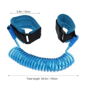 Toddmomy 2pcs Anti-Lost Wrist Strap Kids Wrist Link Child Working Safety Harness Child Rope Leash Child Walking Strap Kids Wristband Elastic Rope Toddler Baby Polyester Connection Harness