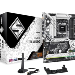 ASRock X670E Steel Legend Support AMD AM5 RYZEN 7000 Series Processors Motherboard