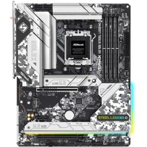 ASRock X670E Steel Legend Support AMD AM5 RYZEN 7000 Series Processors Motherboard