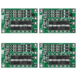 qccan 3s 40a 12.6v li-ion lithium battery protection board pcb bms charger protection circuit for drill motor (3s 40a)…