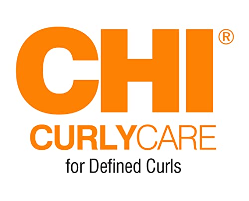 CHI CurlyCare Curl Shampoo, Hydrates Curls, Reduces Frizz & Increases Elasticity & Strength, Sulfate, Paraben, & Cruelty-Free, 25 Oz