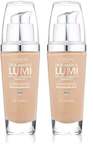 l'oréal paris true match lumi healthy luminous makeup, c5 classic beige, 1 fl; oz. (pack of 2)