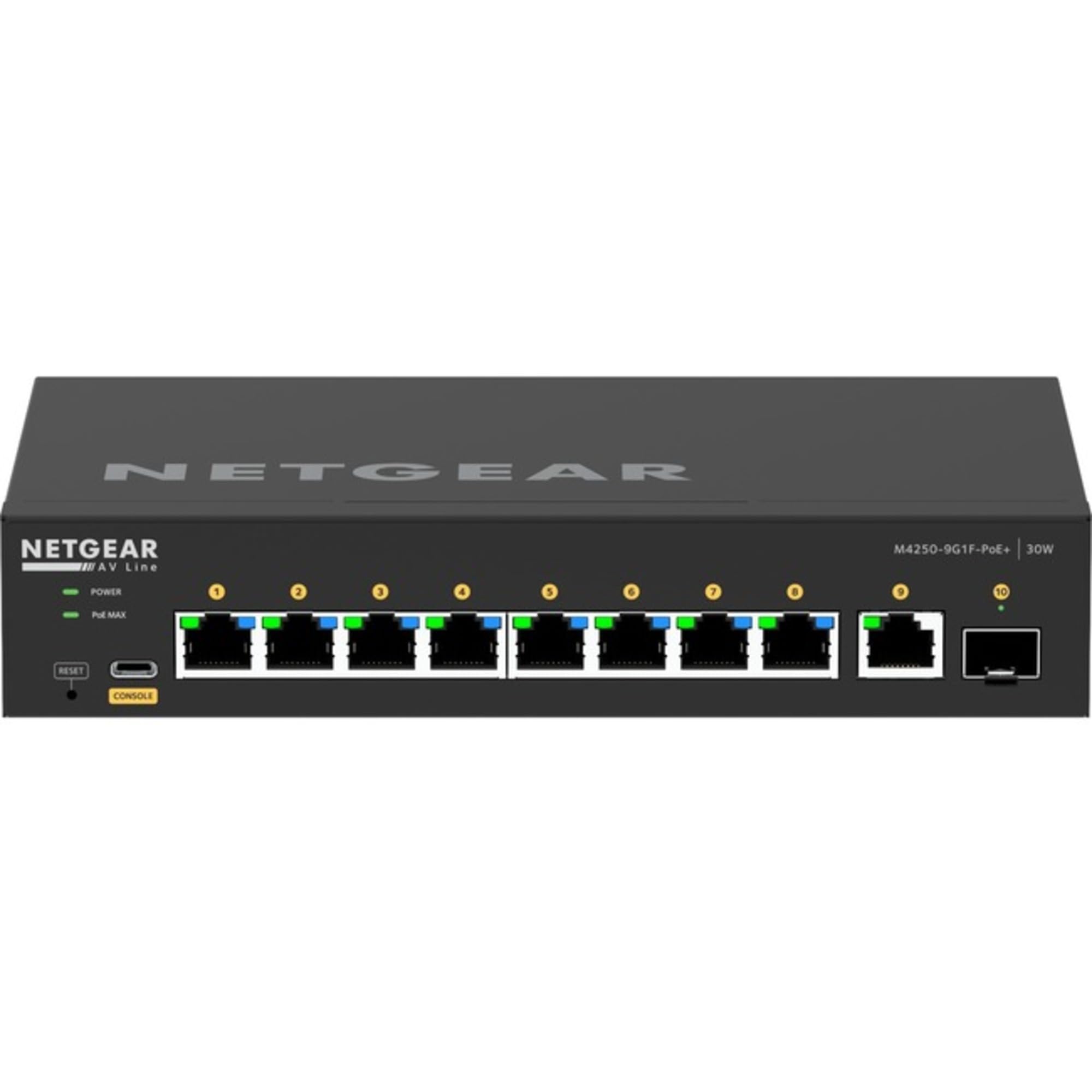 Network Switch- AV LINE M4250-8G2XF-POE+