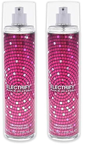 Paris Hilton Electrify Women 8 oz Fragrance Mist (Pack of 2)