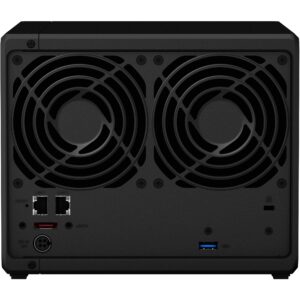 Synology DiskStation DS920+ NAS Server with Celeron 2.0GHz CPU, 8GB Memory, 16TB SSD Storage, 1TB M.2 NVMe SSD, 2 x 1GbE LAN Ports, DSM Operating System