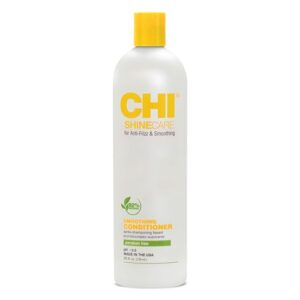 CHI ShineCare Smoothing Conditioner, Transforms Dull Hair Adding Instant Shine And Hydration, Sulfate, Paraben, & Cruelty-Free, 25 Oz