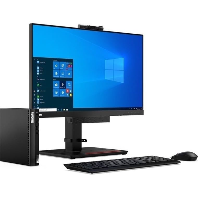 Lenovo ThinkCentre M75q Gen 2 11JN0072US Desktop Computer - AMD Ryzen 7 PRO 5750GE Octa-core (8 Core) 3.20 GHz - 16 GB RAM DDR4 SDRAM - 512 GB M.2 PCI Express NVMe SSD - Tiny - Black