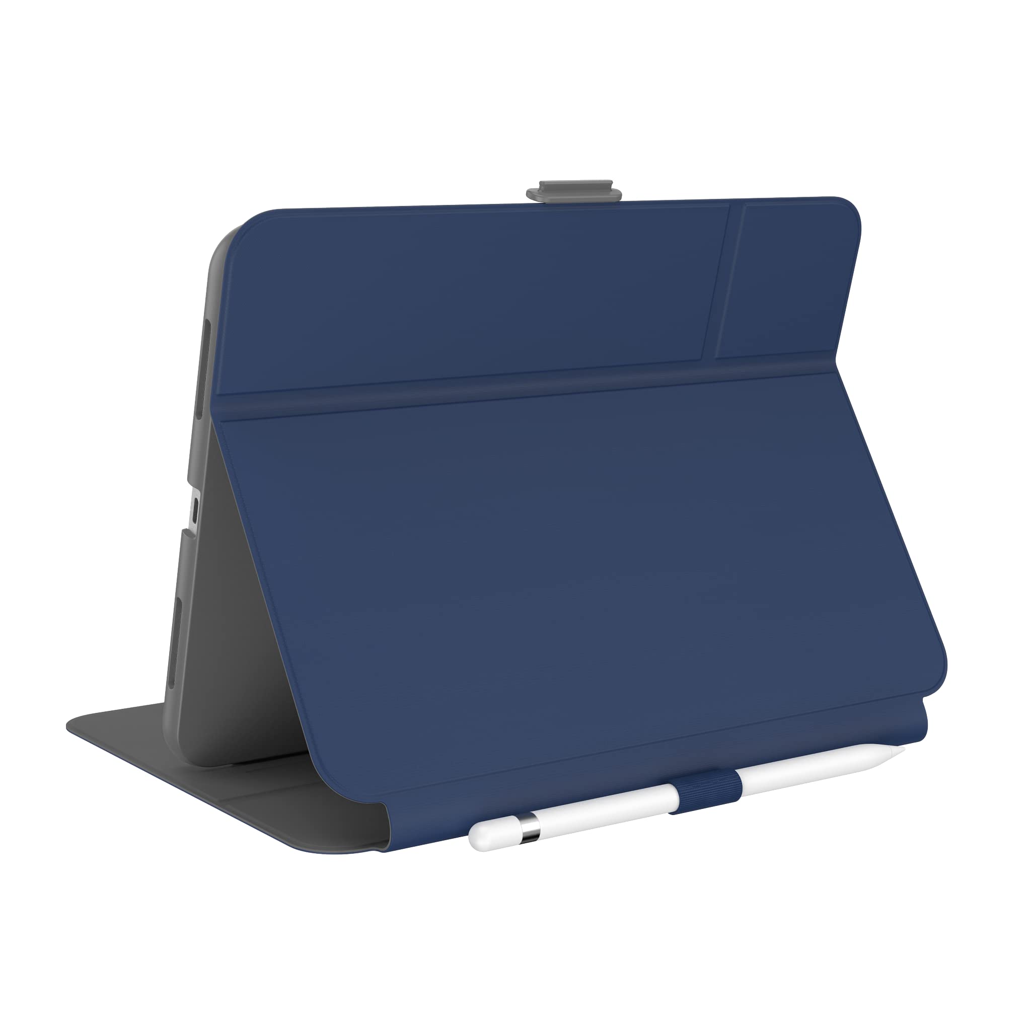 Speck Case for iPad Pro 10th Generation 10.9 Inch - Drop & Camera Protection, Slim Multi Range Stand, Apple Pencil Holder - Arcadia Navy/Moody Grey