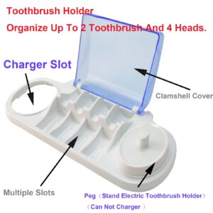 Replacement Charger Base for 3757 Electric Toothbrushes, Inductive Charger Fits Genuine Pro, Electric Toothbrush Stand Holder Heads Organizers with Charger Holder