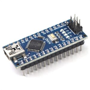 TISEKER Mini Nano V3.0 ATmega328P Microcontroller Board with USB Cable for Arduino